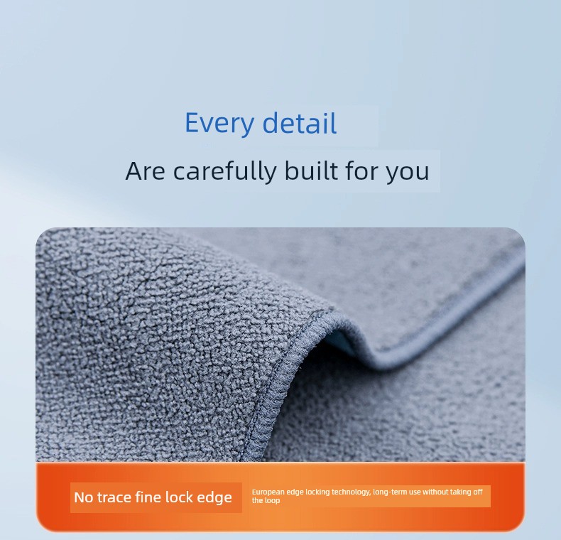 Premium Lint-Free Car Wash Towel - Double-Sided