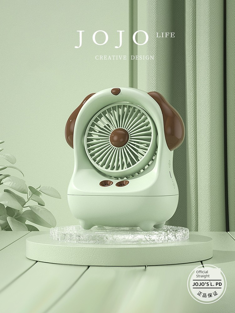 Jojo's L. Pd. Express. Cute Pet Humidifier Spray Desktop Fan USB Charging | Fast Cable