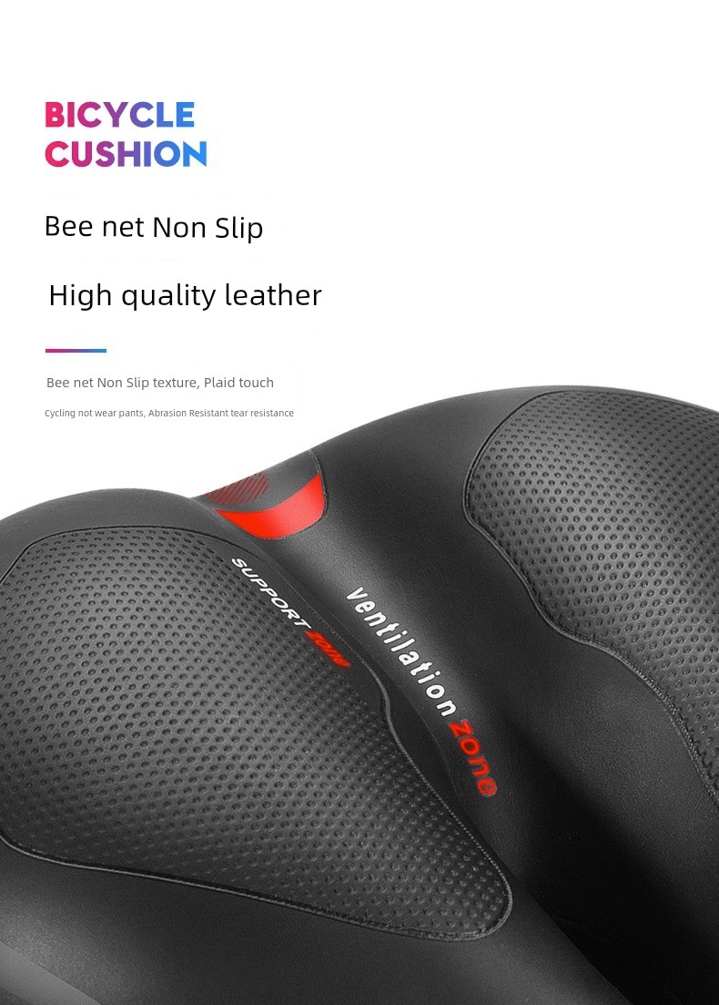 Widened Soft Bike Saddle Seat Cover - Best Seller