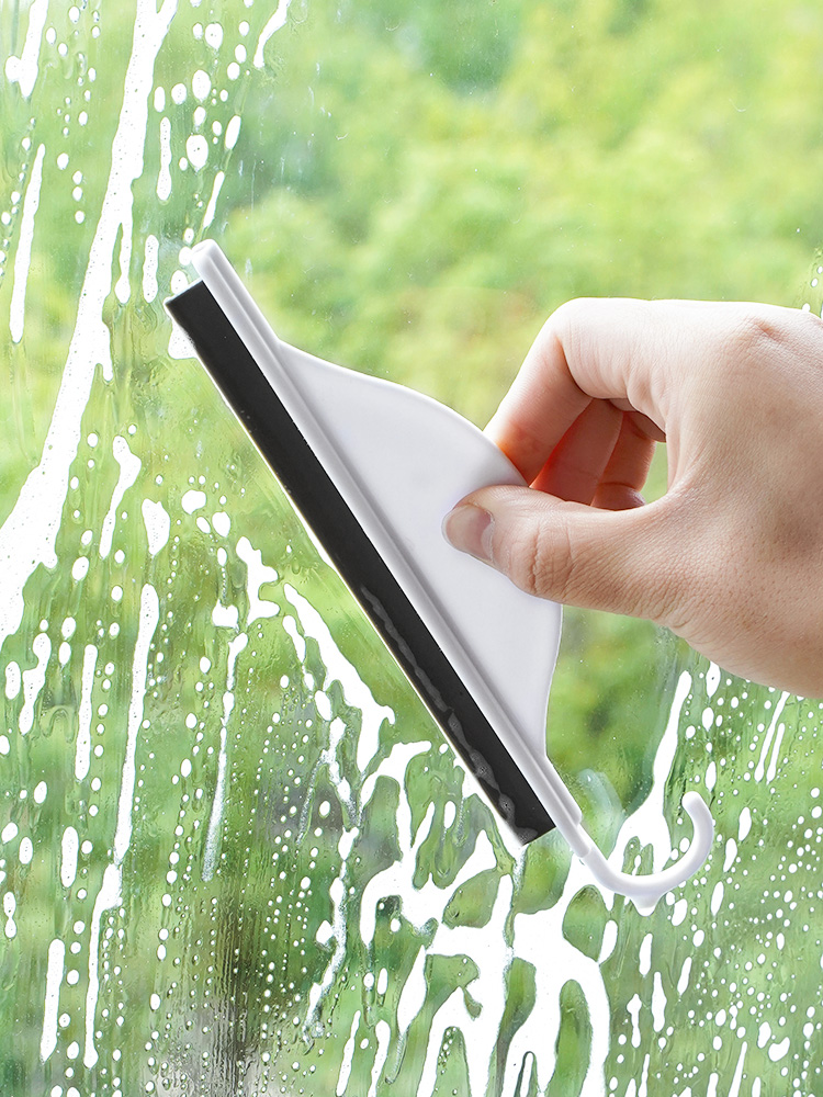 Mini Countertop Wiper Small Wiper Blade Bathroom Glass Squeegee Silicone Cleaning Tools Toilet Wash Basin