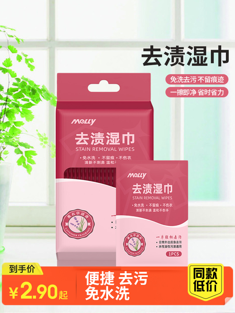 Clothing Stain Removal Wipes Shoe Cleaning Wipes White Shoes Cleaning Gadget down Jacket Decontamination Portable Emergency Wash-Free